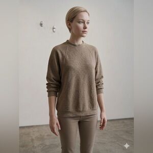 Madewell Taupe Crewneck Sweatshirt